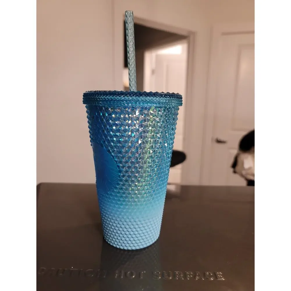 Starbucks Blue Ombre Jeweled Grande Tumbler